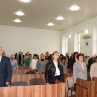 27 травня у сесійній залі Сокирянської міської ради відбулася чергова п’ятдесята сесія Сокирянської міської ради восьмого скликання. На пленарне засідання прибули 23 депутати