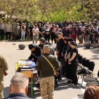 Сокирянська громада провела в останню дорогу загиблого  Семеновича Боднарюка