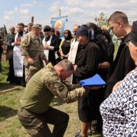 Сокирянська громада провела в останню дорогу загиблого  Семеновича Боднарюка