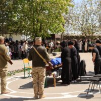Сокирянська громада провела в останню дорогу загиблого  Семеновича Боднарюка