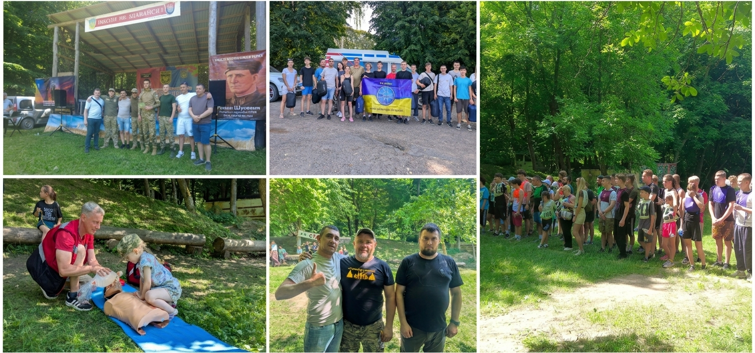 Добринівці прийняли масштабний патріотичний захід Стежка Шухевича